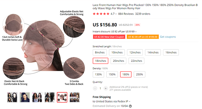 Human hair wigs reviews hotsell