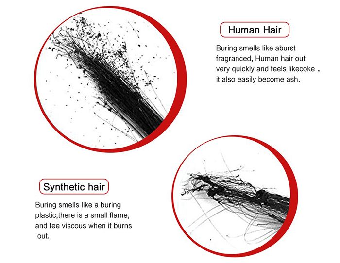 how to know if the hair is real human hair