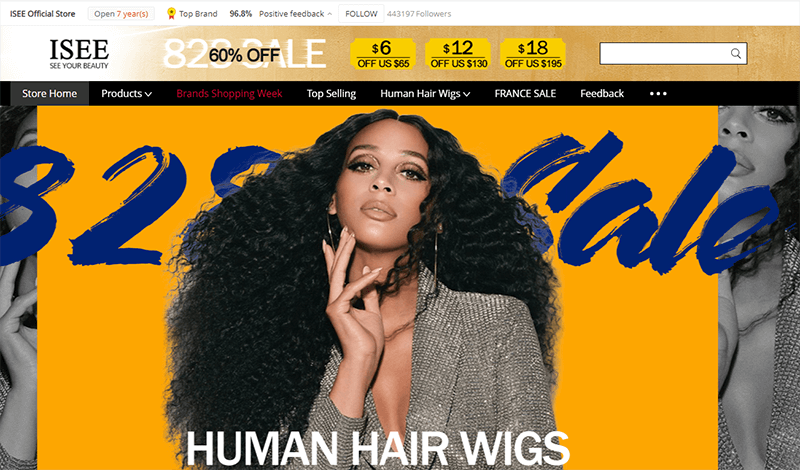 isee hair official store