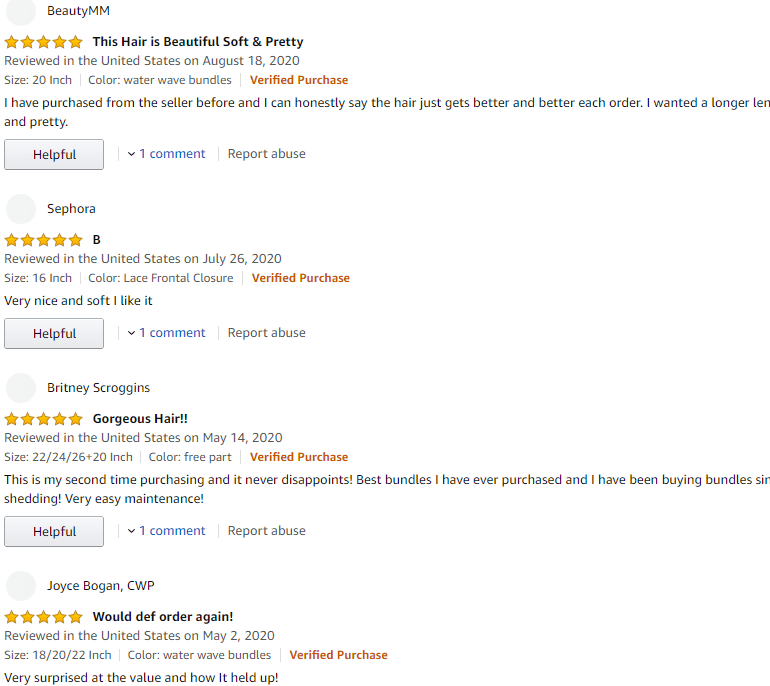 alimoda hair reviews on amazon