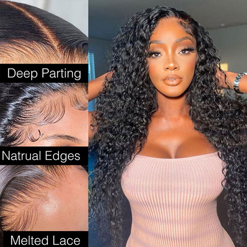 Alipearl Deep Wave Lace Front Wig