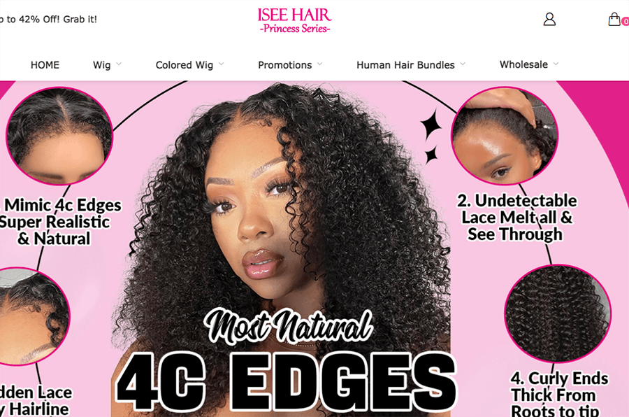 isee hair website