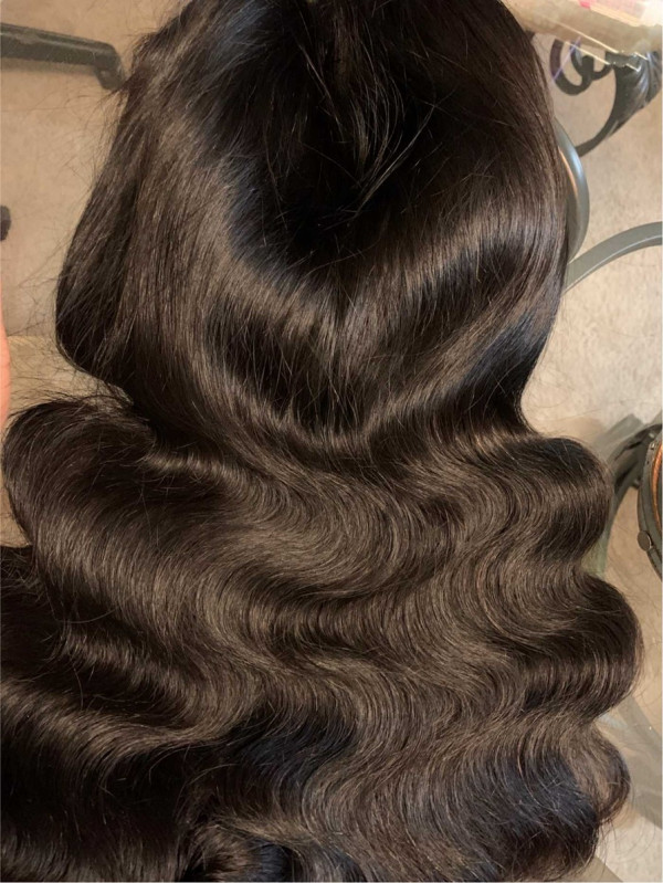 hair strand of yolissa's body wave hair